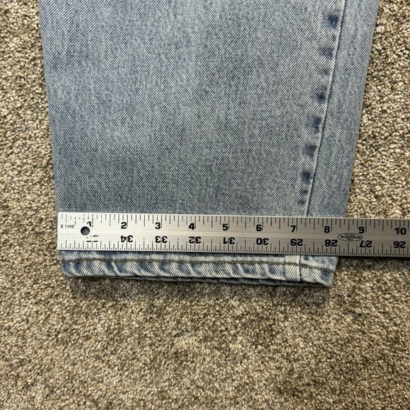 VTG Levis 550 Jeans Mens 38x30 Blue Relaxed Fit Retro Grunge 90s Y2K Made In USA - Picture 10 of 11